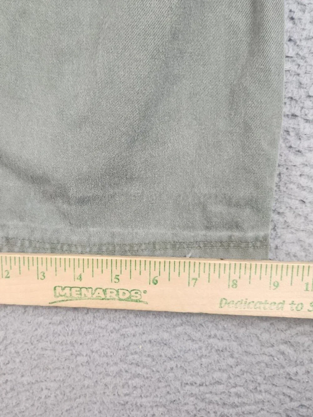 Timberland Pants Mens 34x30 Green Y2K Straight Leg Canvas Cotton Durable Outdoor